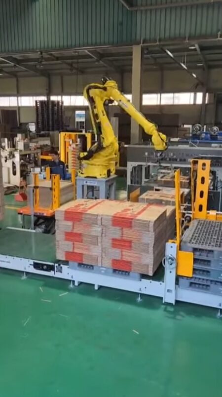 로봇, 박스적재, 제함기, 박스 자동포장, 로봇박스적재